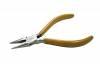 Chain Nose Pliers <br> Full-Sized 5-1/4" Length <br> 1.5mm Tips Smooth <br> Made in Germany <br> Grobet 46.106